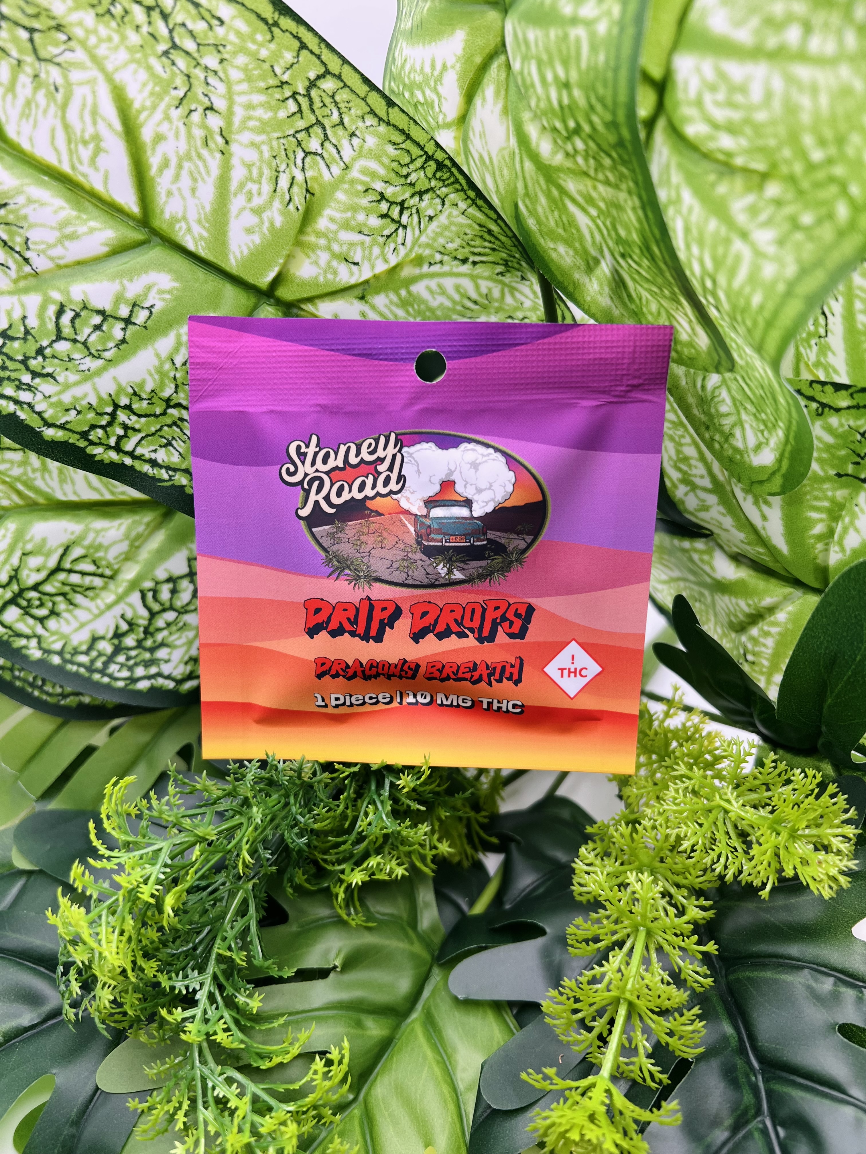 Photograph of product: Stoney Road - Dragon's Breath - 10mg Rosin Hard Candy