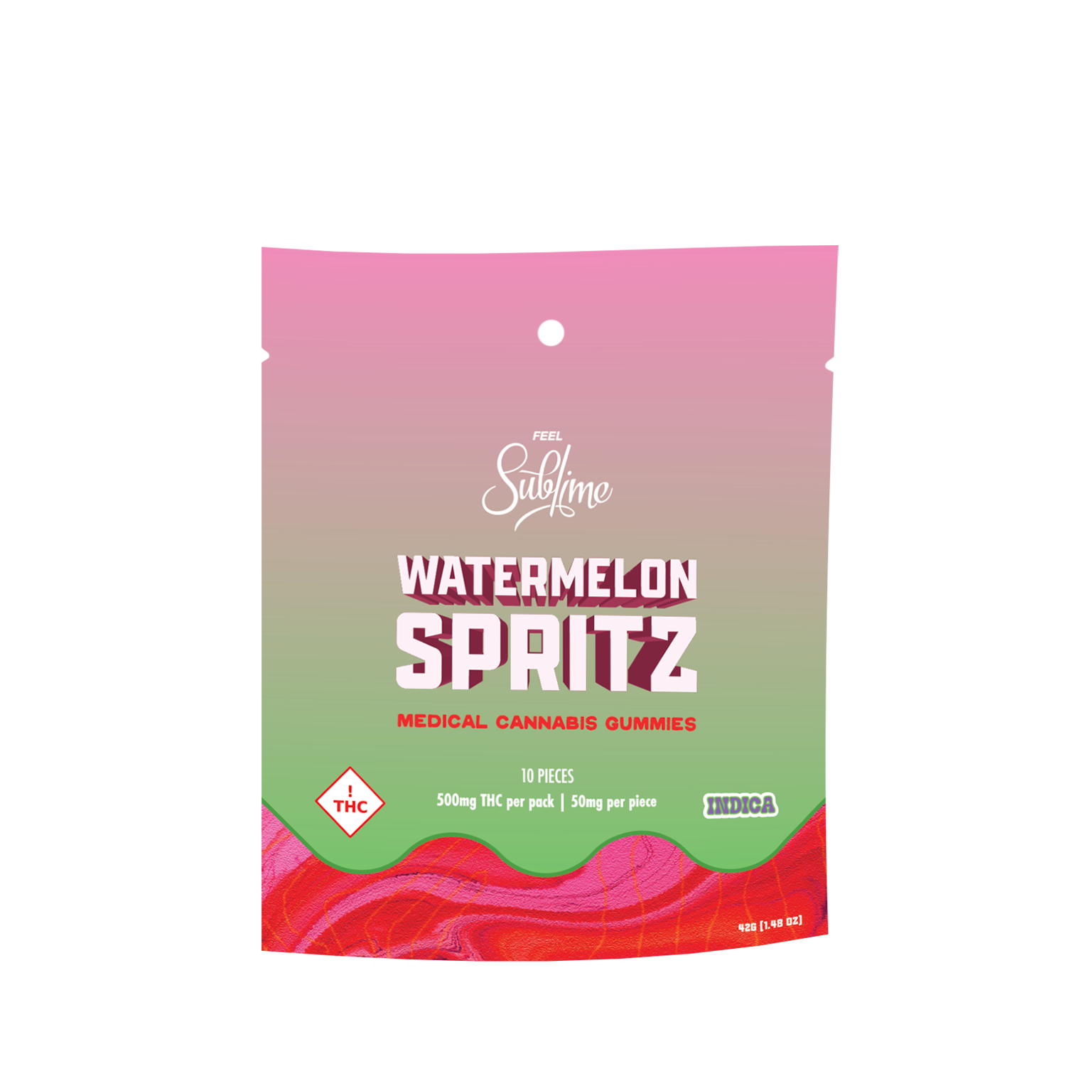 Photograph of product: Sublime - SL Watermelon Spritz Gummies 500m