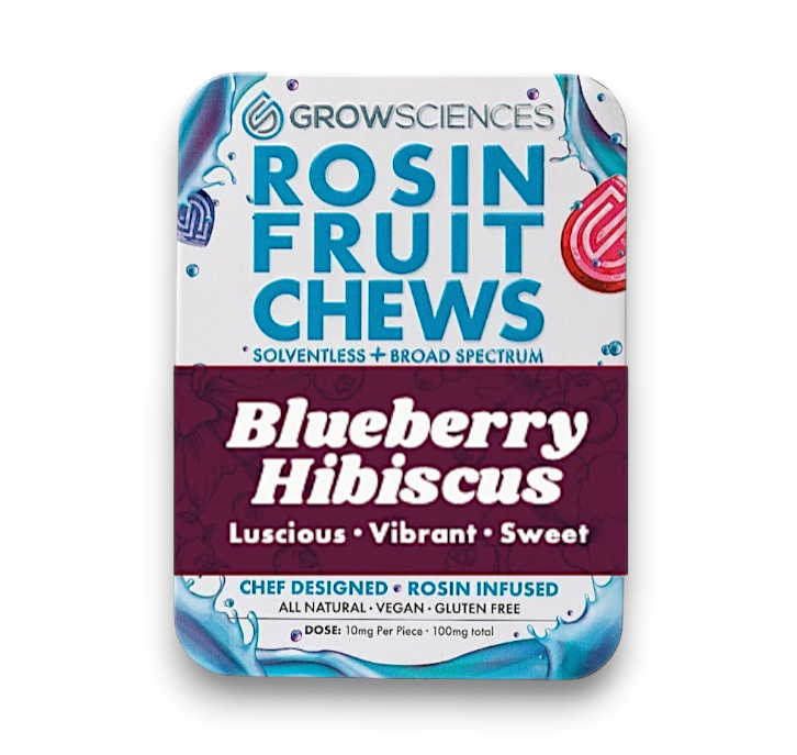 Photograph of product: Blueberry Hibiscus Fruit Chew
