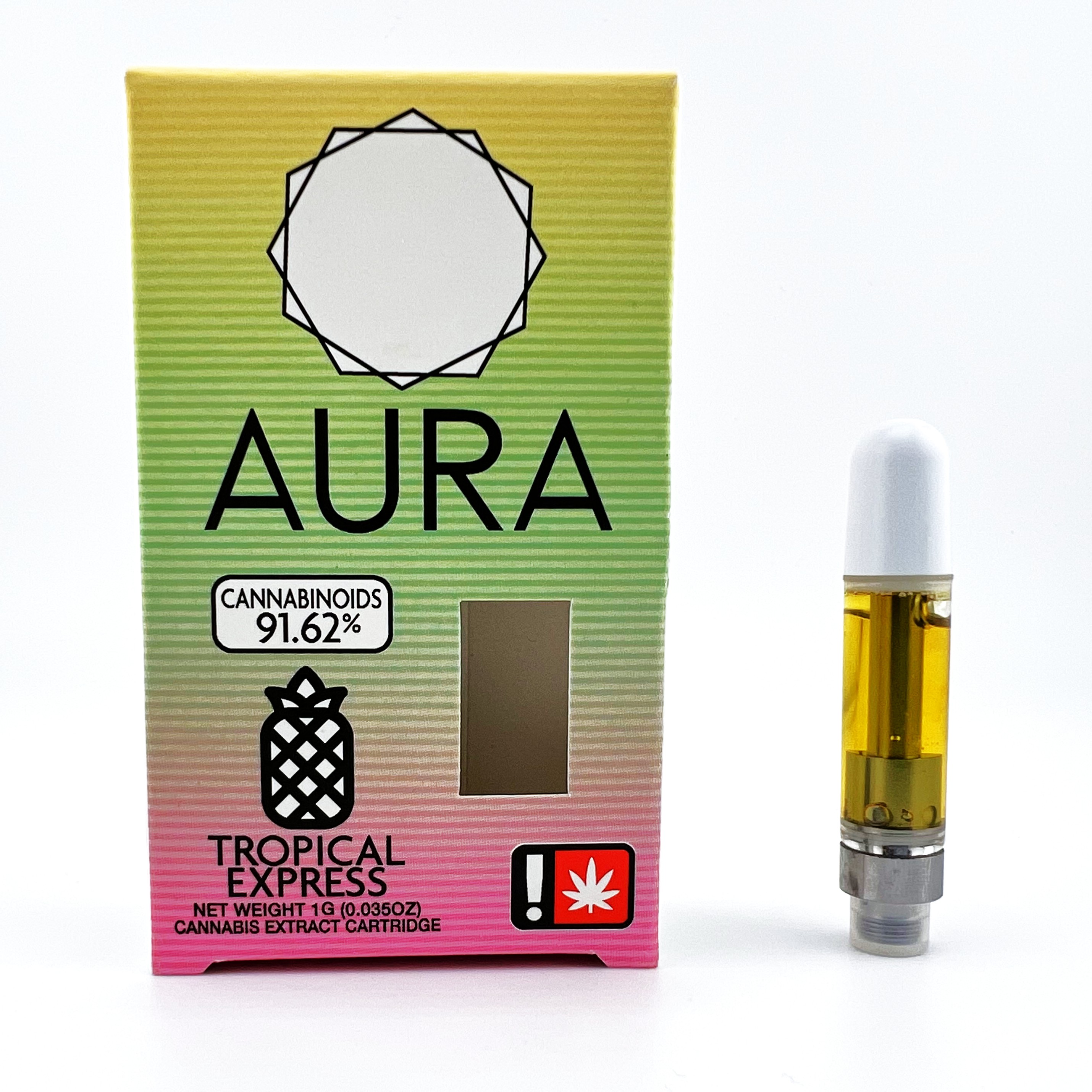 Photograph of product: Aura 1g Cart | Tropical Express