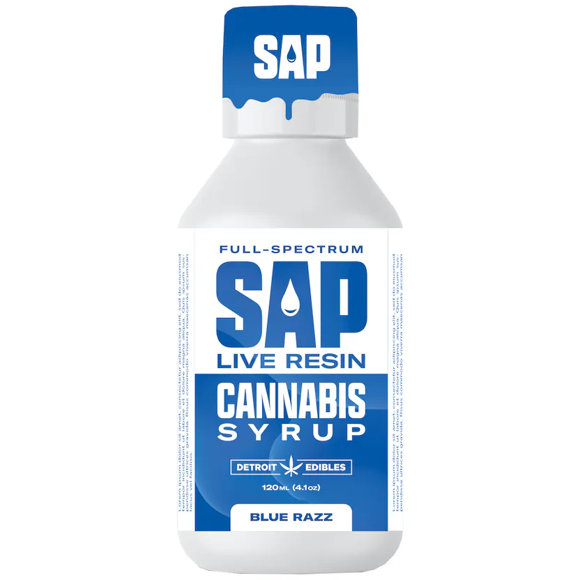 Photograph of Product: Detroit Edible | Blue Raspberry | 200mg SAP | REC