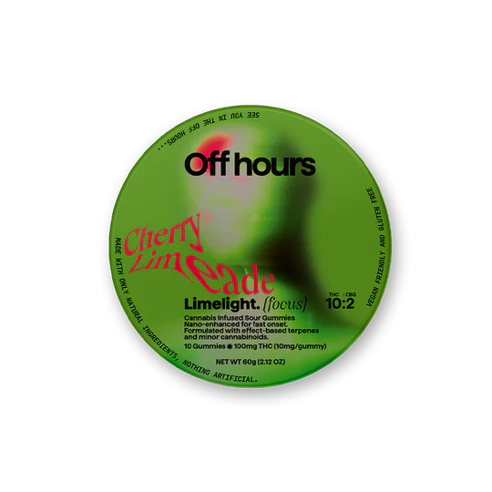 Photograph of product: Off Hours Limelight Gummy 100mg