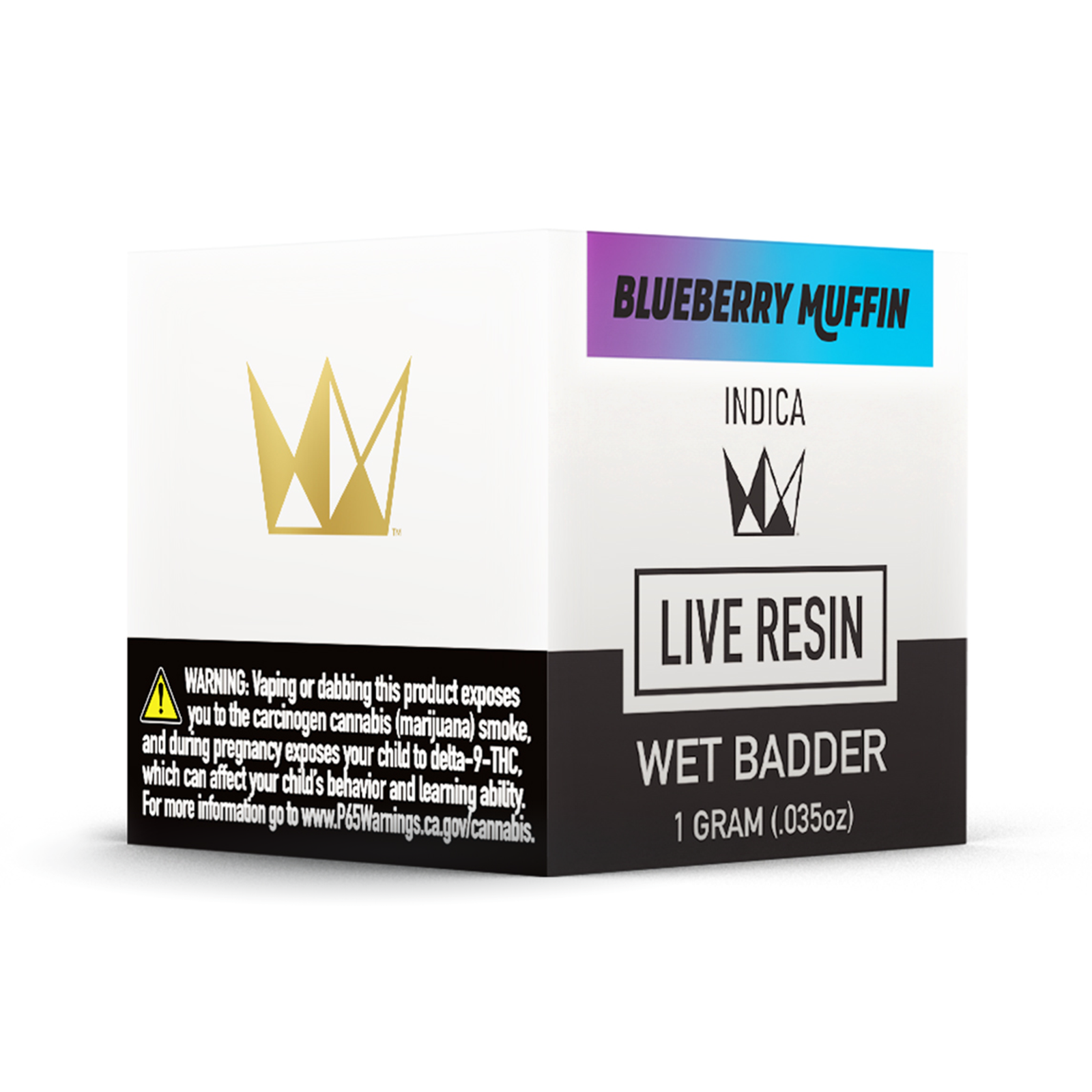 Photograph of product: Blueberry Muffin Live Resin Wet Badder | 1g