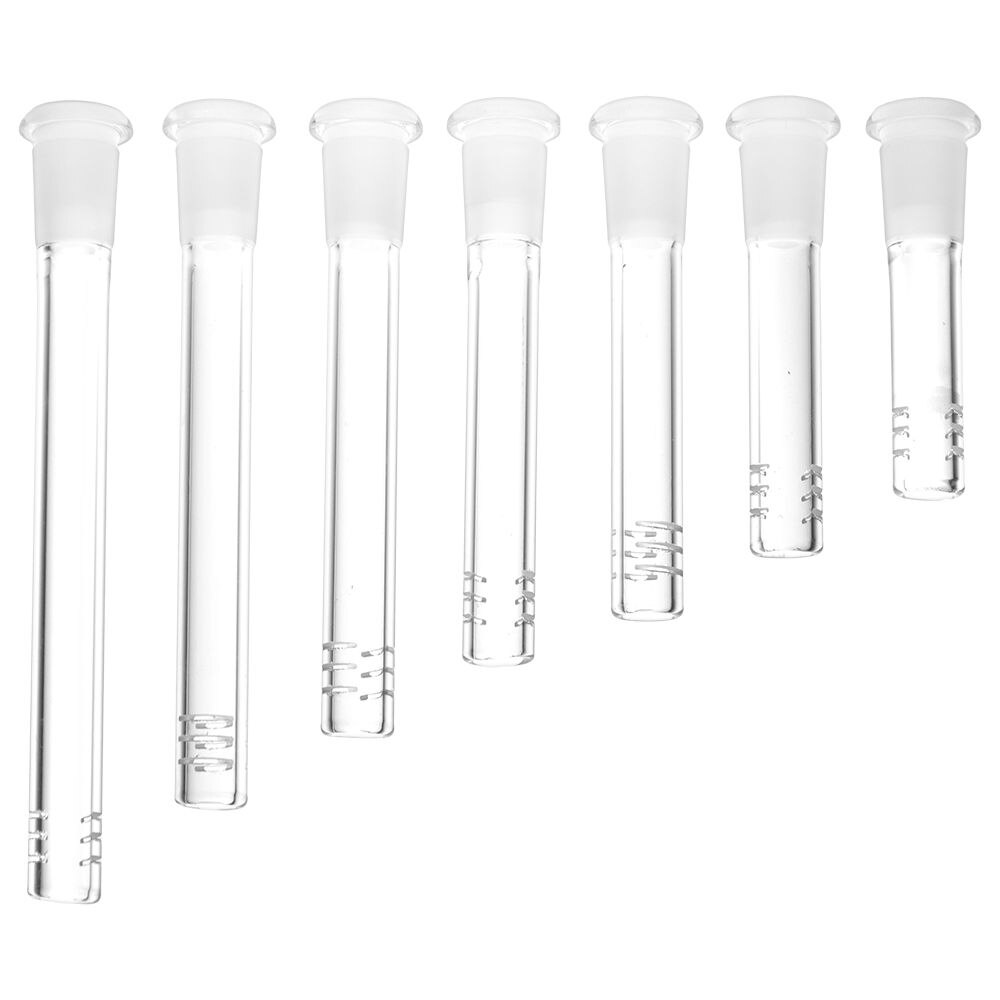 Photograph of product: Glass Downstems | 14mm F - Assorted Sizes