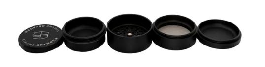 Photograph of product: Stache 5-Piece Grinder - Black