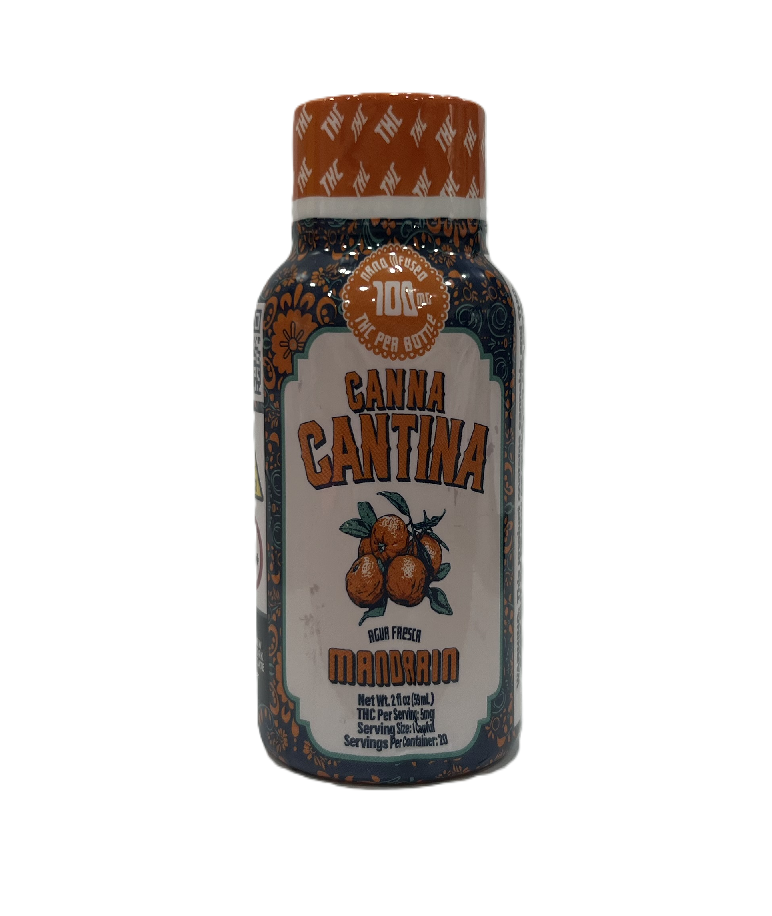 Photograph of product: Canna Cantina | Mandarin | Nano Infused TH-oui Shot 100mg