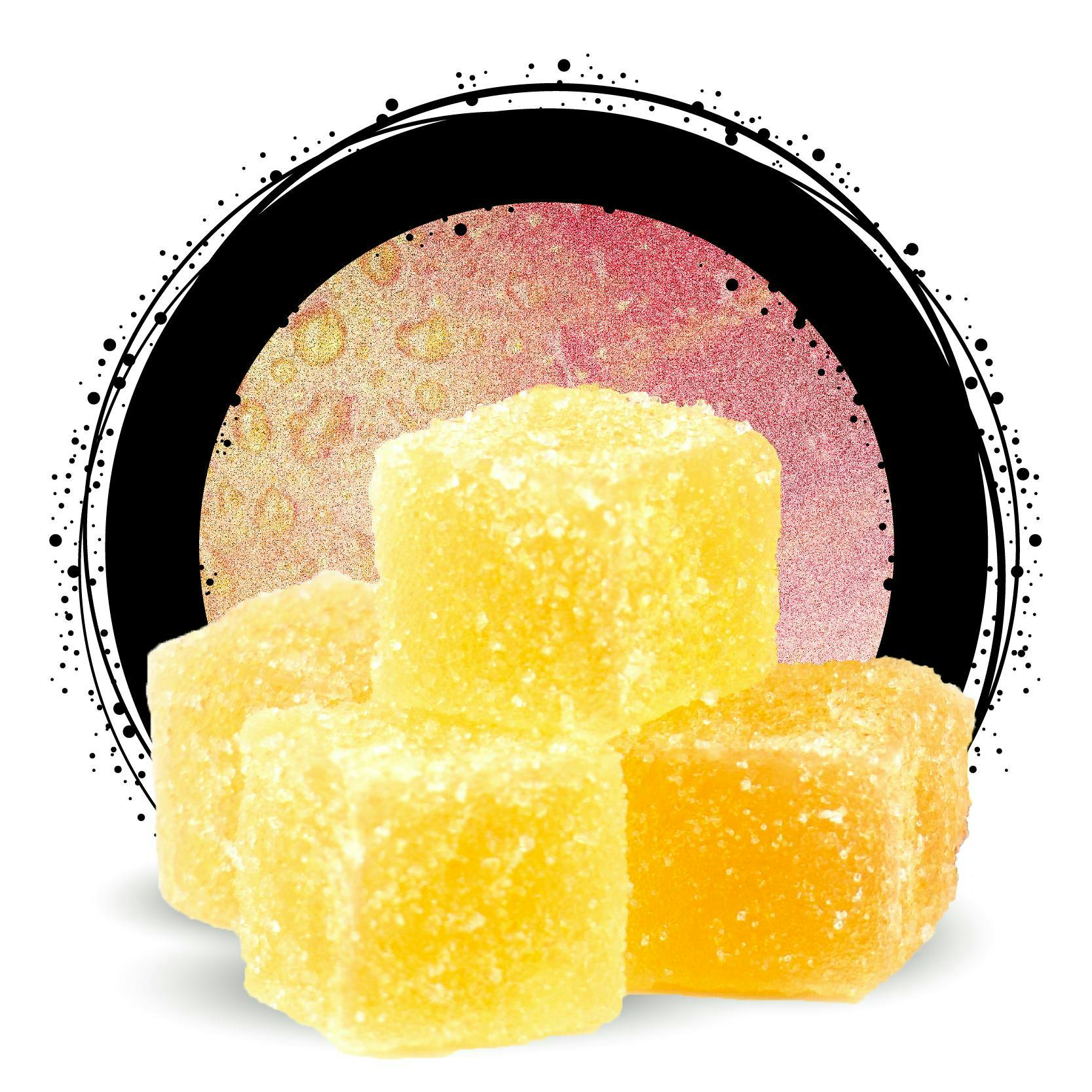 Photograph of product: Ozone - Pineapple - 100mg 20pk Soft Chews