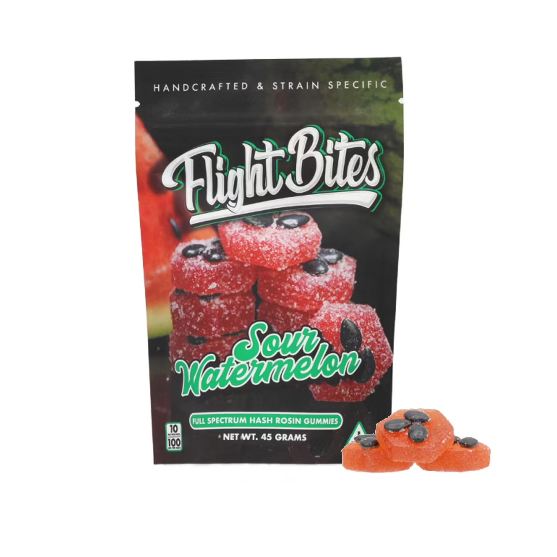 Photograph of product: Rosin Gummies - Sour Watermelon