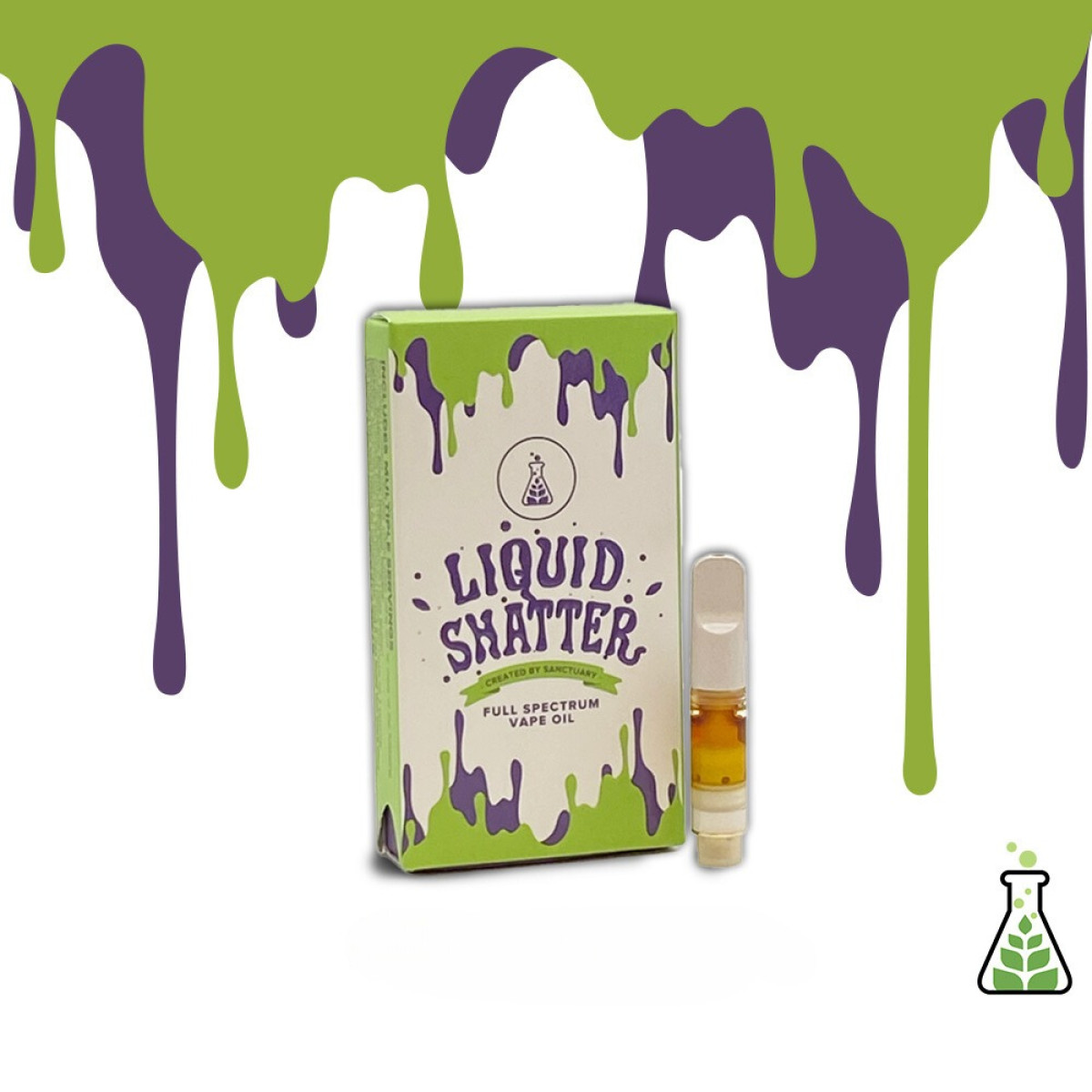Photograph of product: Sanctuary - Truffle Butter - Liquid Shatter Cart - 0.5g