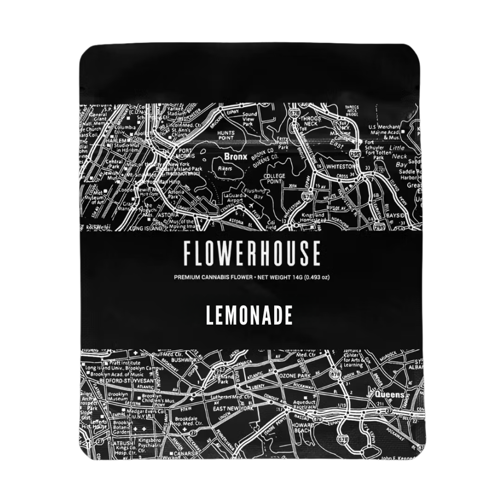 Photograph of product: FlowerHouse Lemonade (Oui'd-Hybrid) Whole Flower - 14g