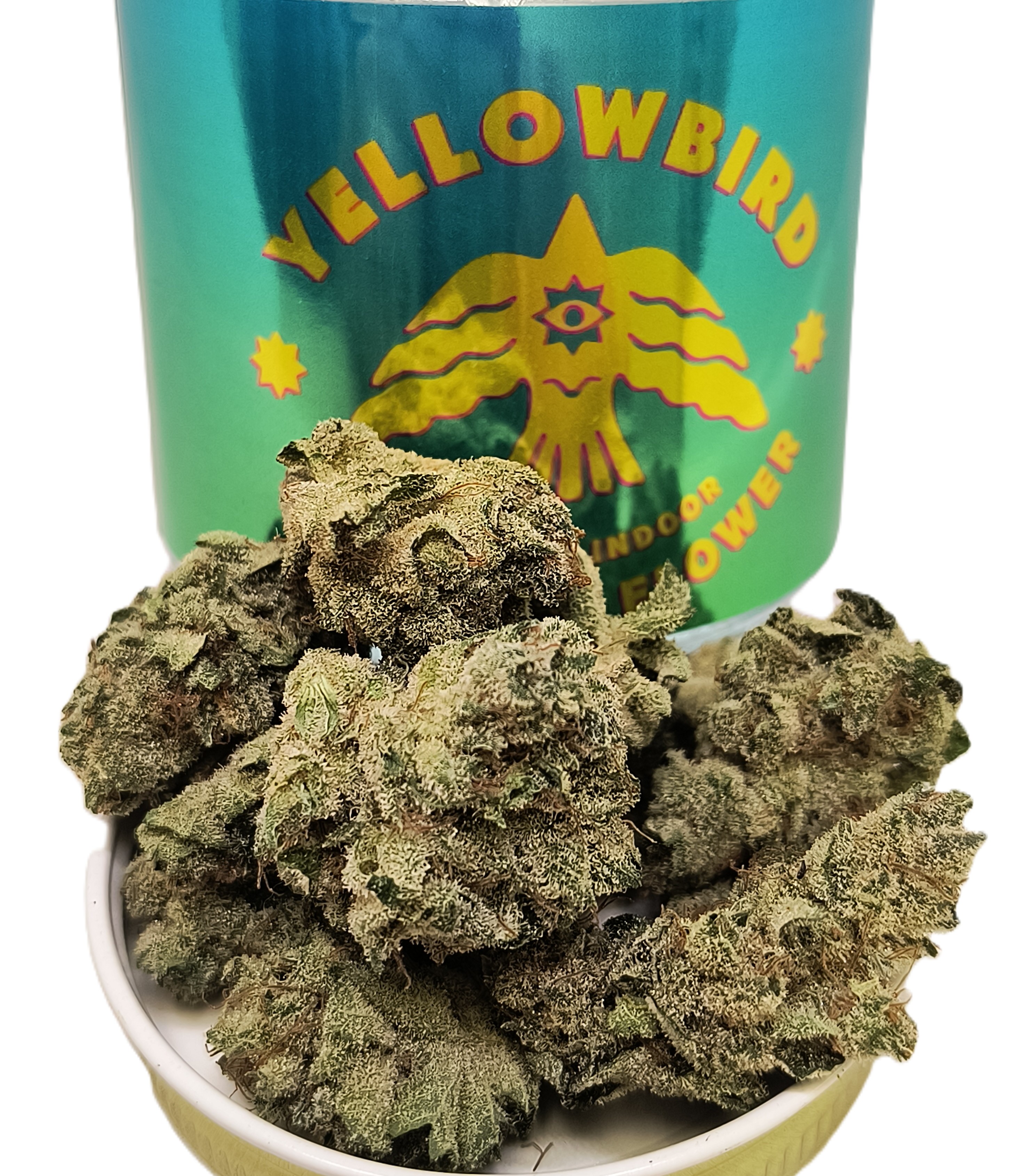 Photograph of product: Zweet Inzanity Jar | Yellowbird - 3.5g