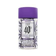 Photograph of product: 40's: Skywalker OG 5PK Infused Prerolls - 