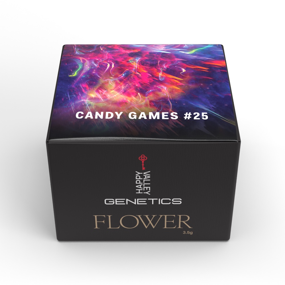 Photograph of product: Happy Valley Genetics - Flower - Candy Games #25 (Classic +) - 7g