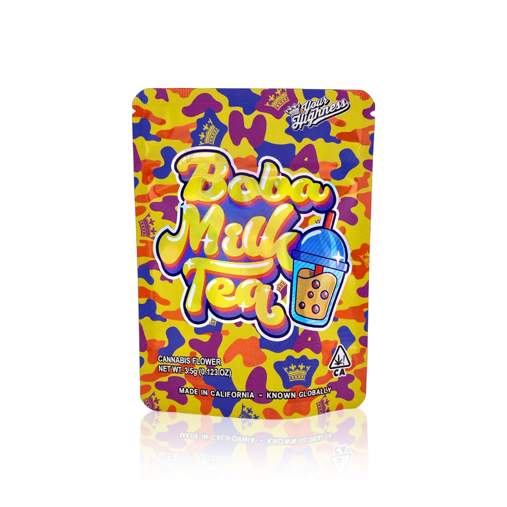 Photograph of product: YOUR HIGHNESS - Flower - Boba Milk tea - 3.5G