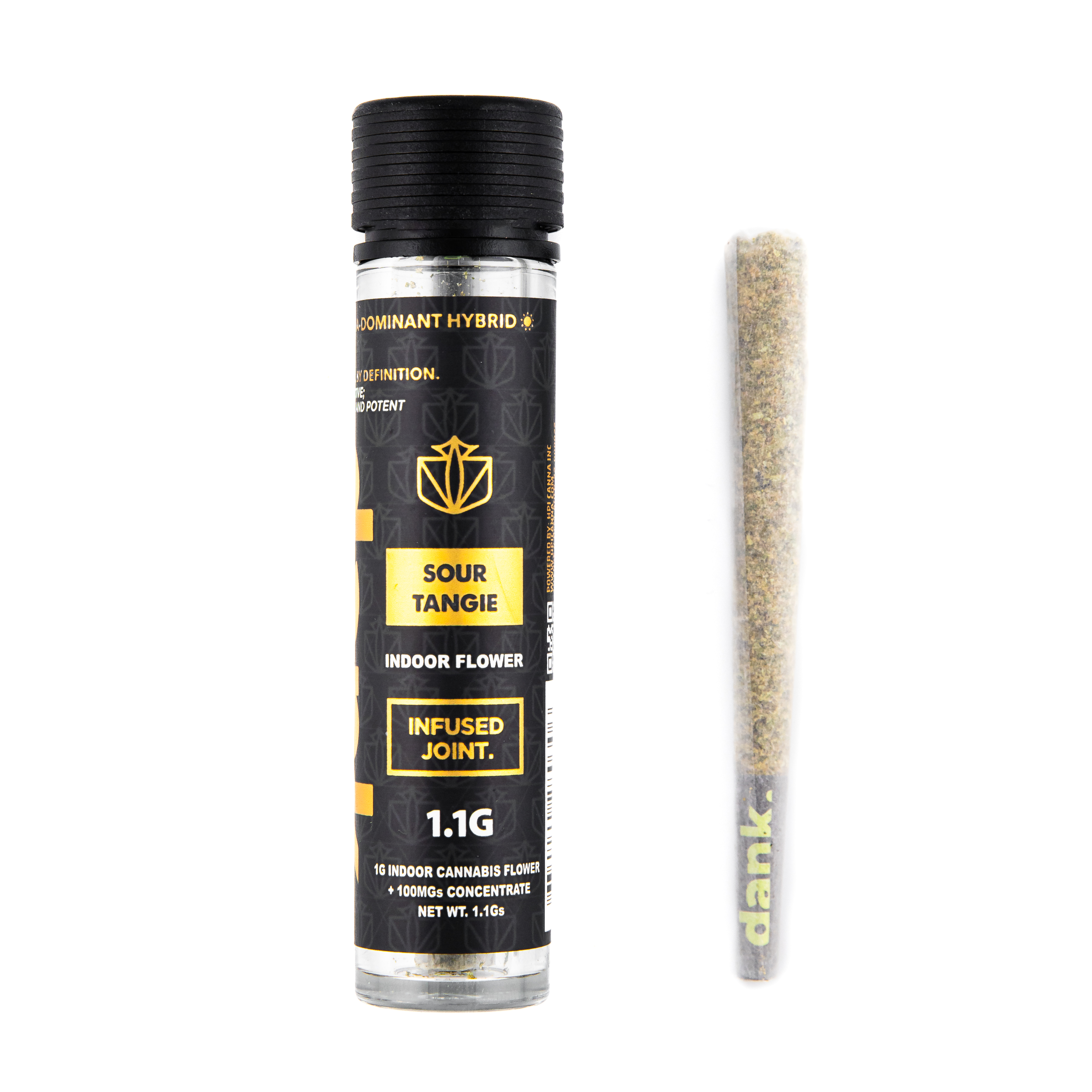 Photograph of product: Dank - Infused Preroll - Sour Tangie