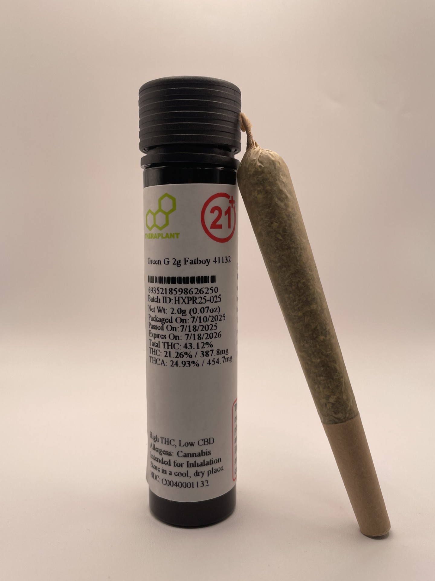 Photograph of product: Green G | 2g Fatboy ( H ) | 41132 | Theraplant