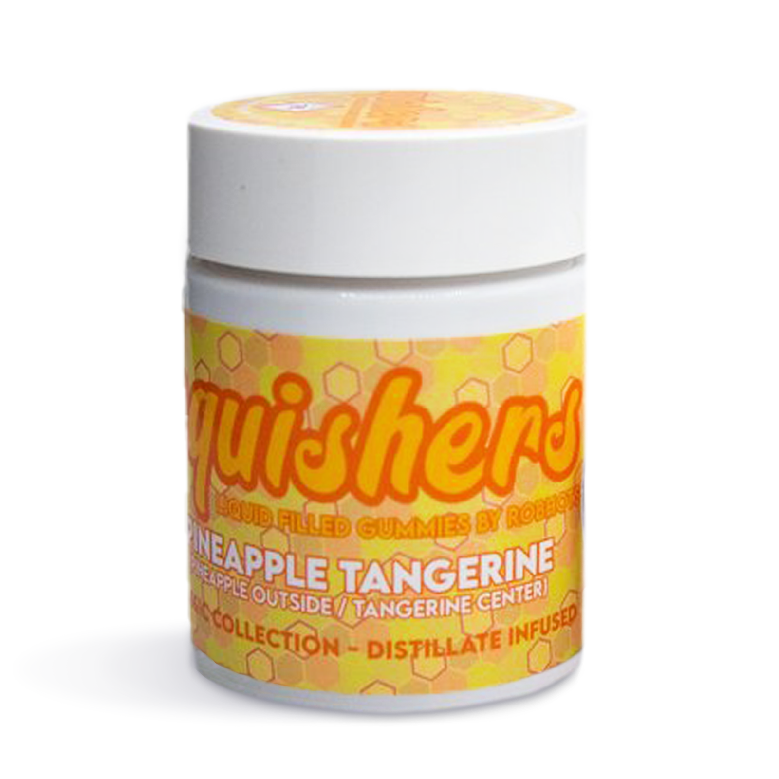Photograph of product: Squishers Pineapple Tangerine Gummies 20-pack