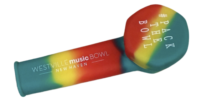 Photograph of product: Westville Music Bowl Silicone Pipe
