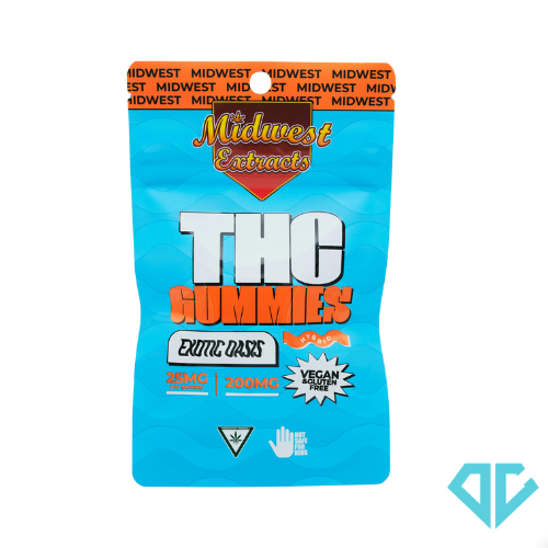 Photograph of product: Midwest Extracts Exotic Oasis Gummies 200mg