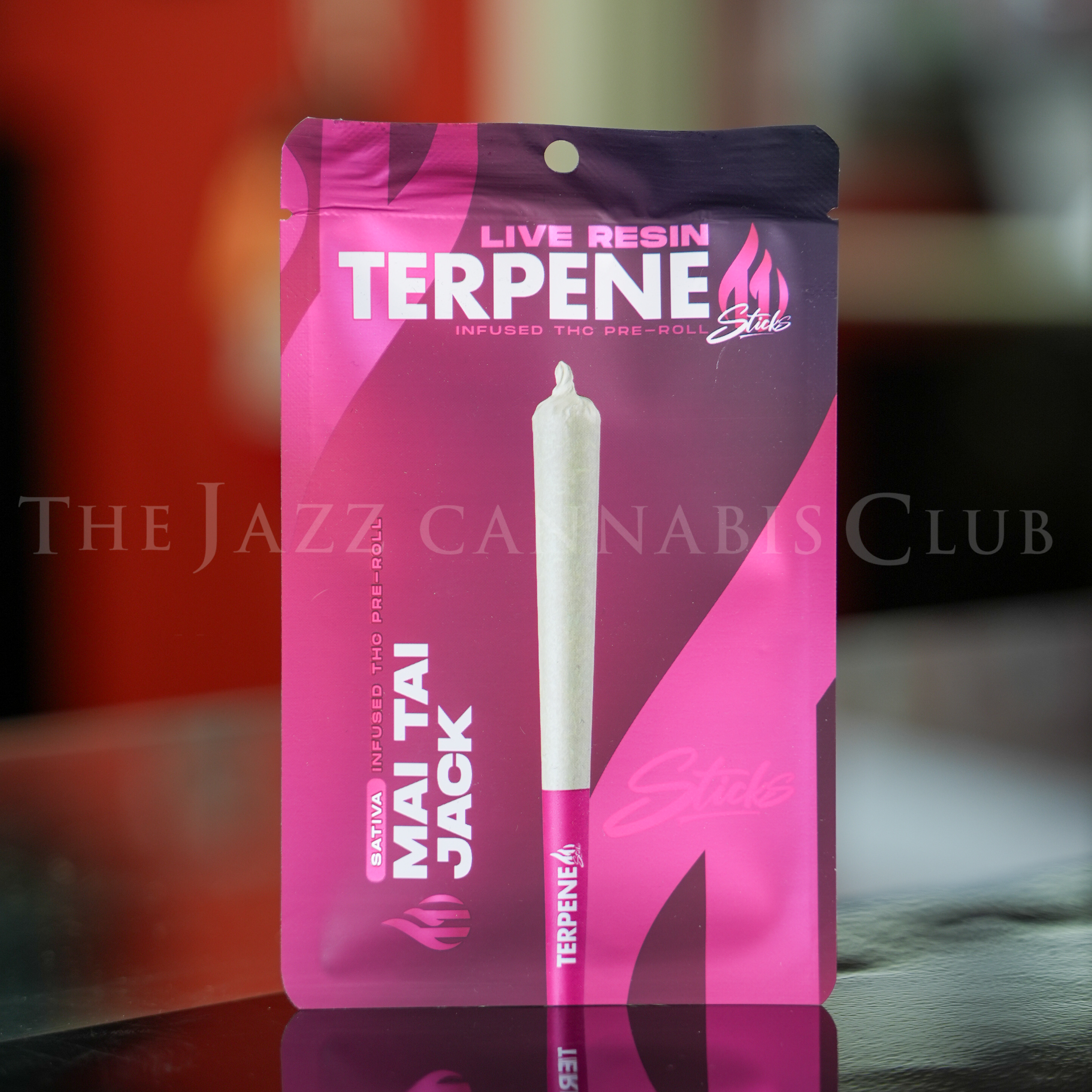 Photograph of product: Terpene Sticks - Mai Tai Jack Infused Live Resin