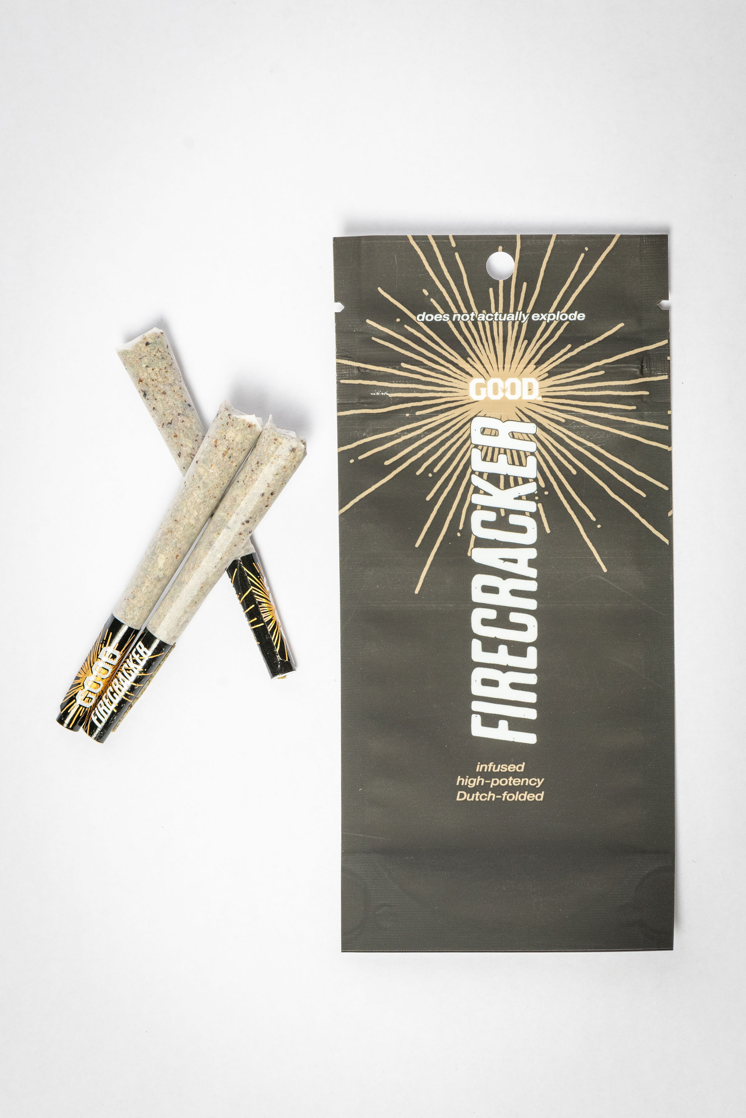 Photograph of product: *Firecracker* (.7g) Peach Mango Pre-Roll