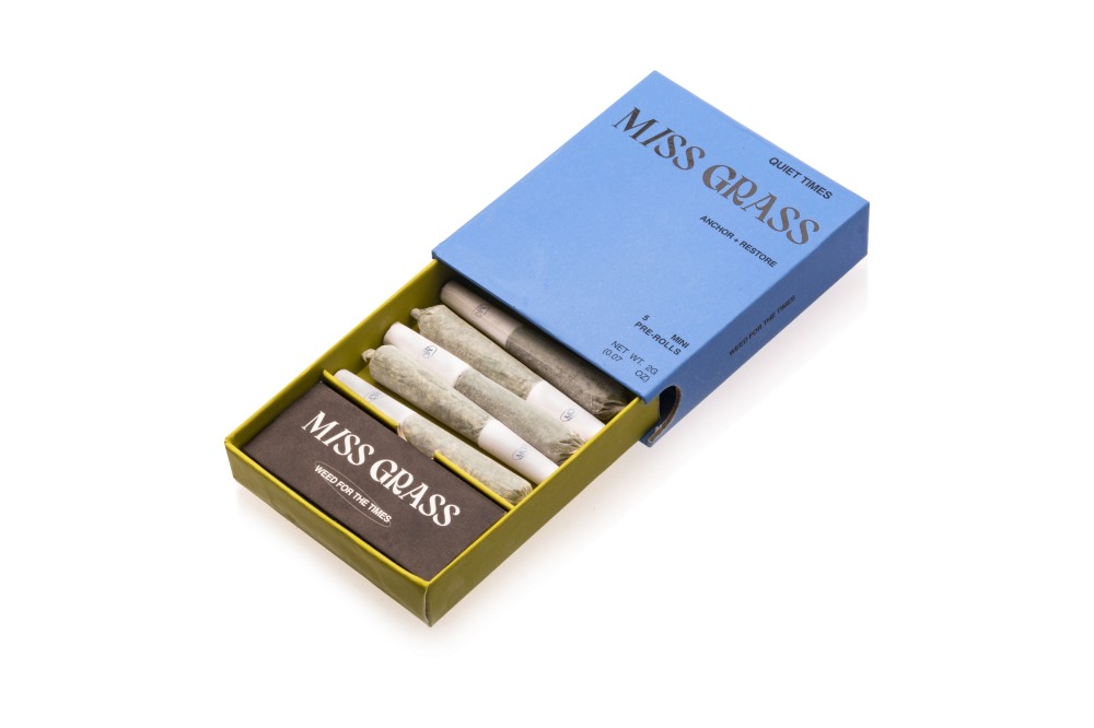 Photograph of product: Miss Grass  |  Quiet Times  | Pre-Rolls | 5 pack 2G