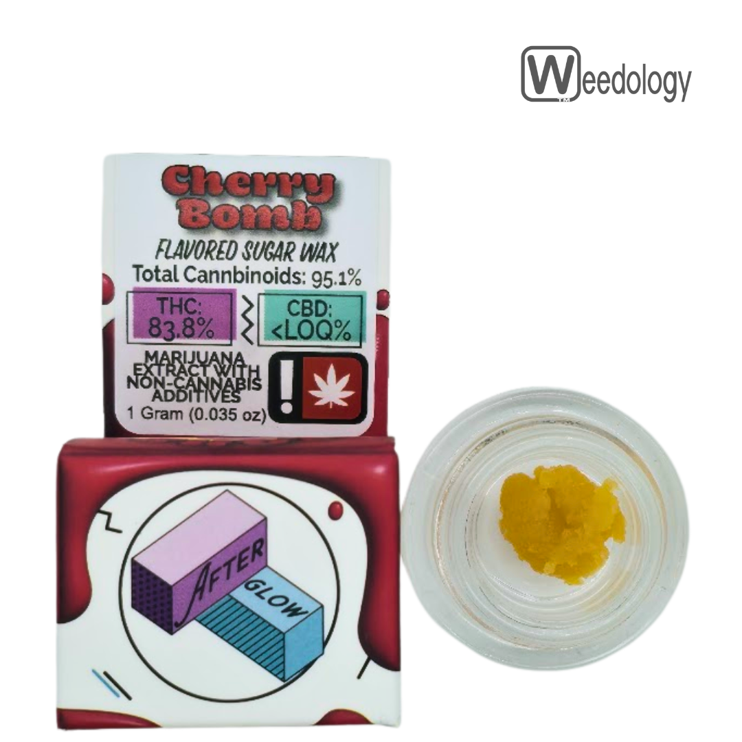 Photograph of product: After Glow 1g CHERRY BOMB FLAV-Sugar Wax
