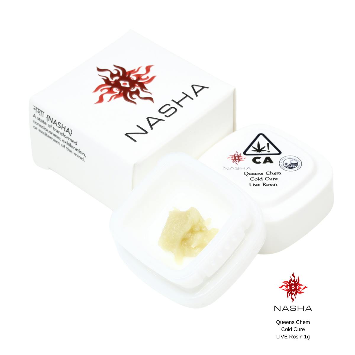 Photograph of product: Queens Chem Cold Cure Live Rosin