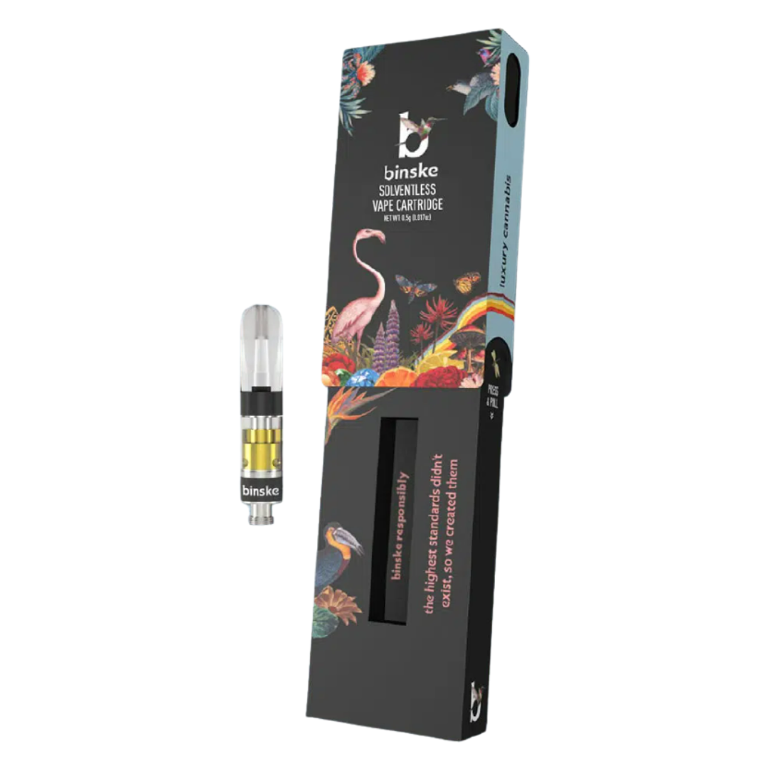 Photograph of product: Binske - Rosin Vape Cart - Papaya Juice (0.5g)