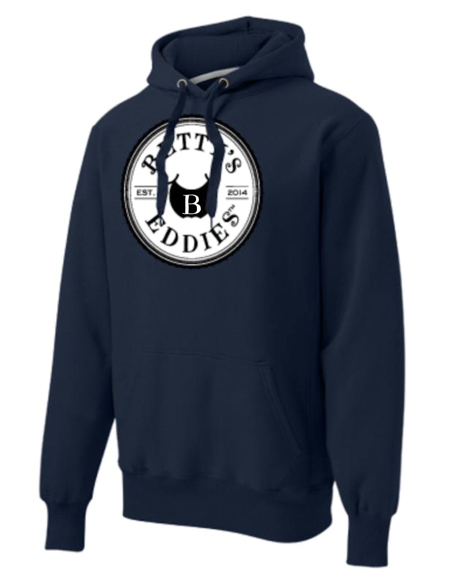 Photograph of Product: Bedtime Betty's Hoodie - Navy Blue - Small