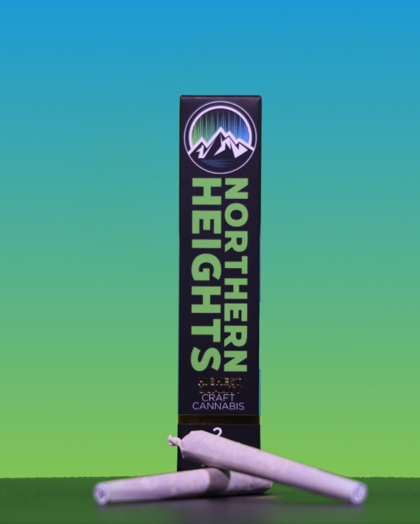 Photograph of product: ORX Prerolls - Garlic Breath 2.0 1g (2pk)