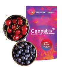 Photograph of product: AU: CHOICE - Oui'd PM Cherry Berry Gummies 50mg