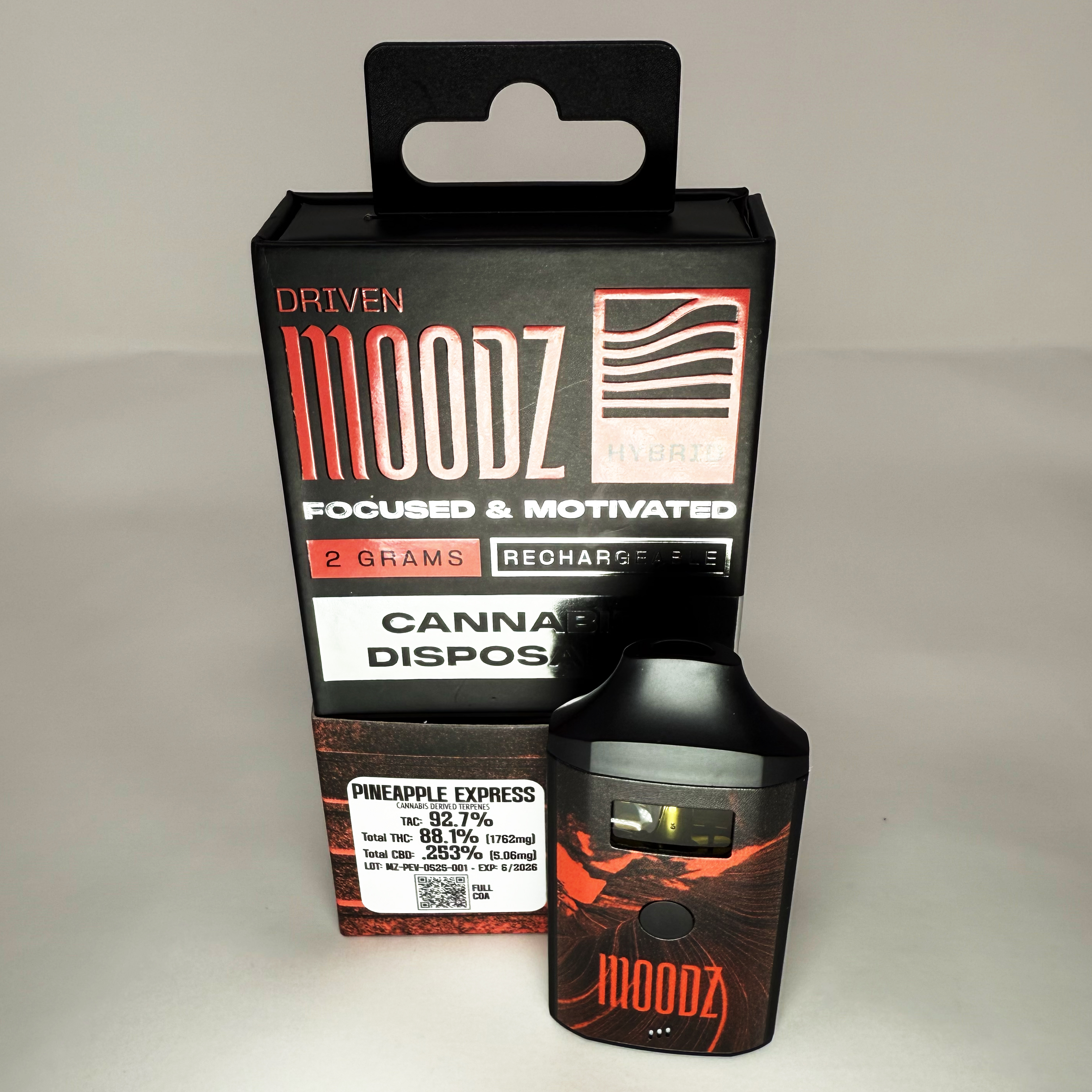 Photograph of product: Moodz | Pineapple Express AIO | 2g