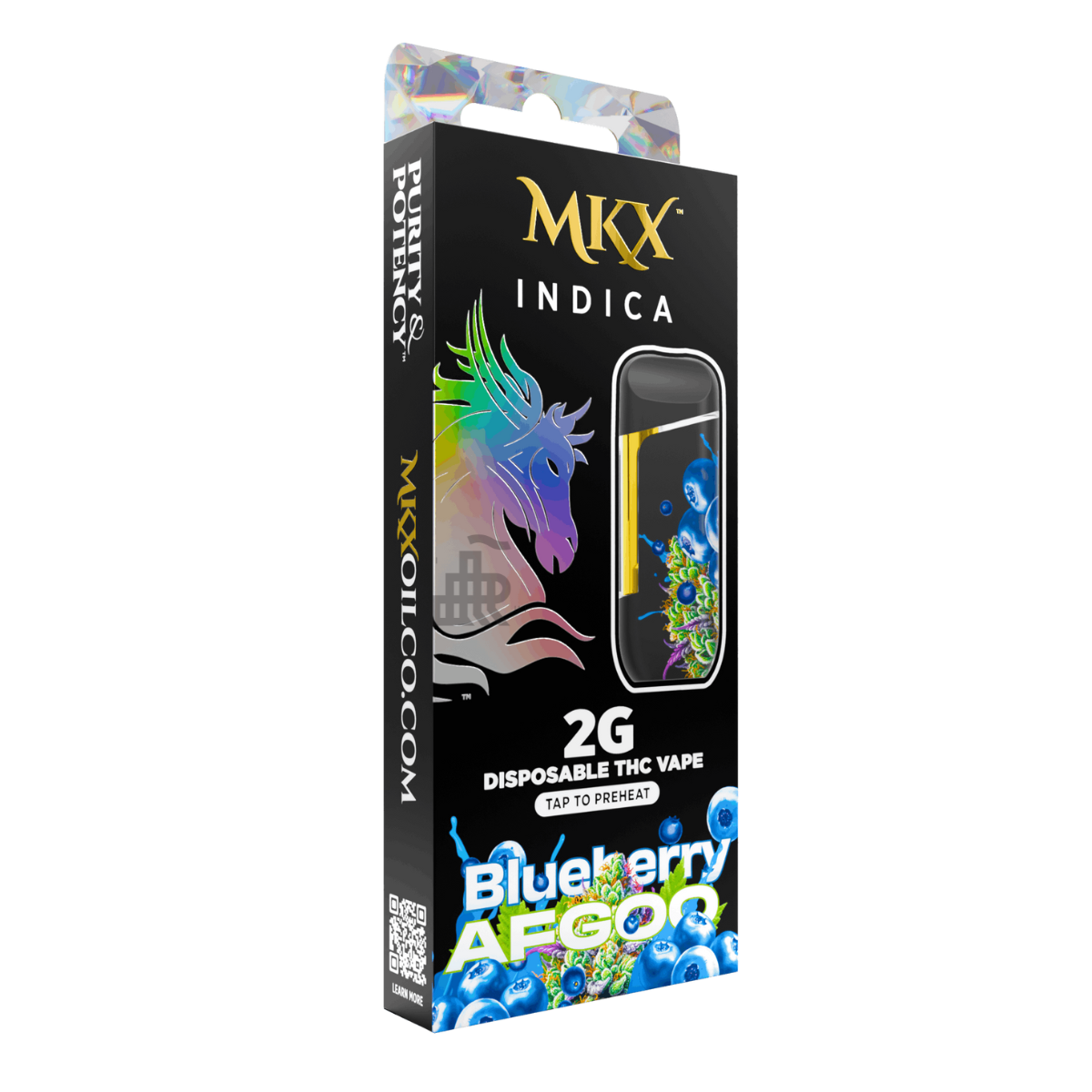 Photograph of product: Blue Afgoo | Disposable