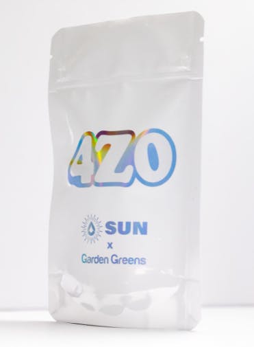 Photograph of product: SUN x Garden Greens 4Z0 Live Resin Vape Cart