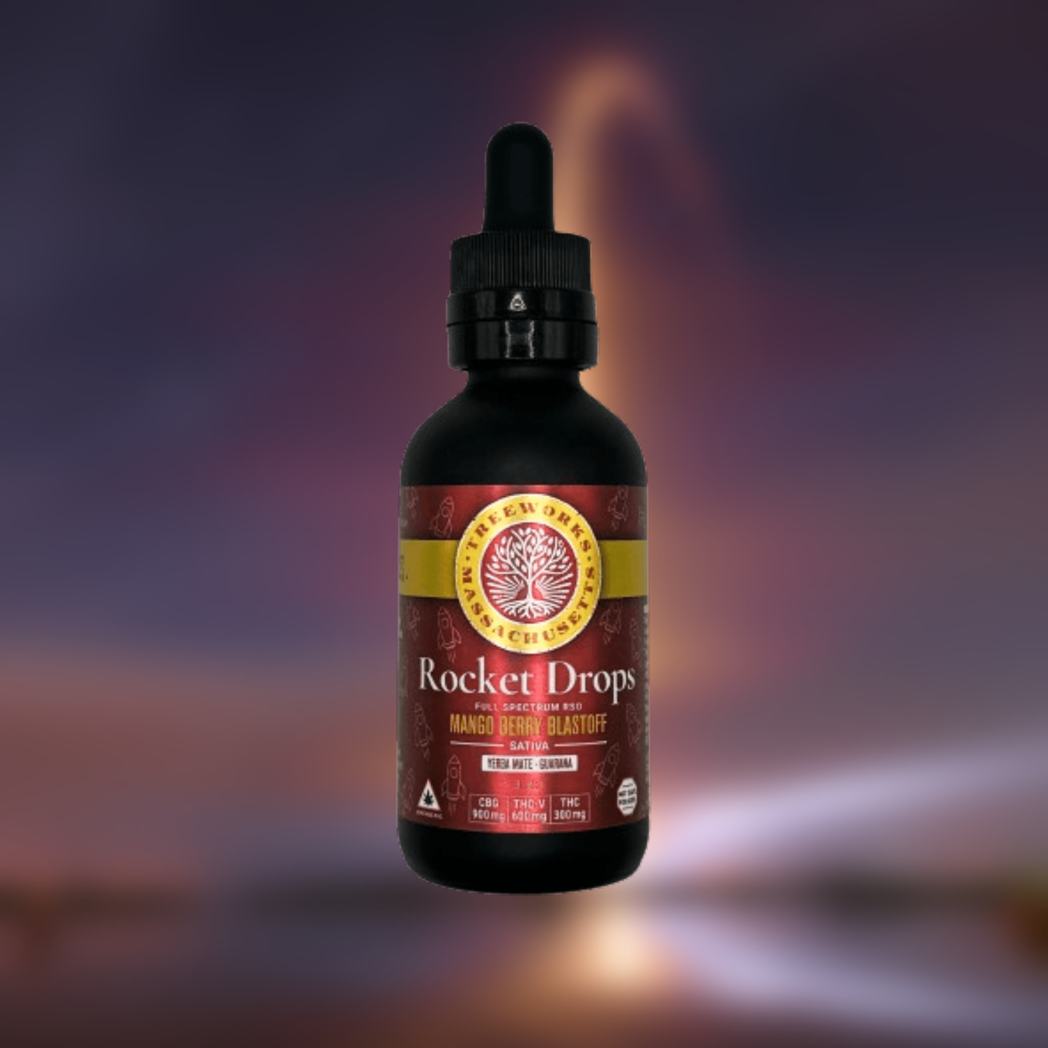 Photograph of product: Tincture 300mg - Rocket Drops