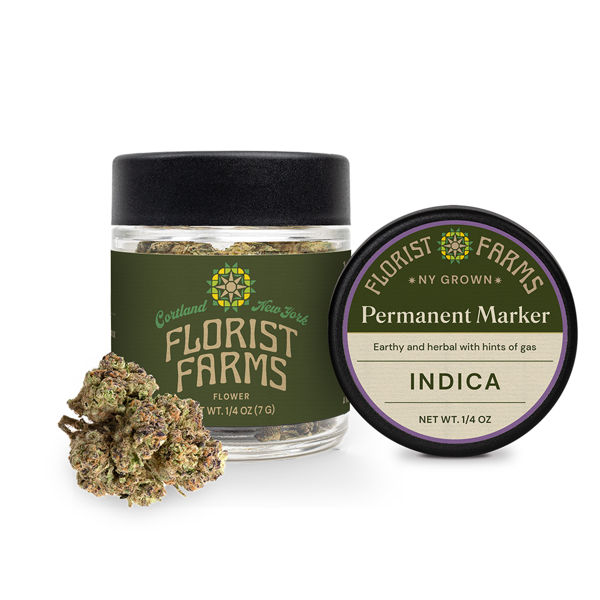 Photograph of product: Florist Farms | Permanent Marker | Flower Jar | 7g