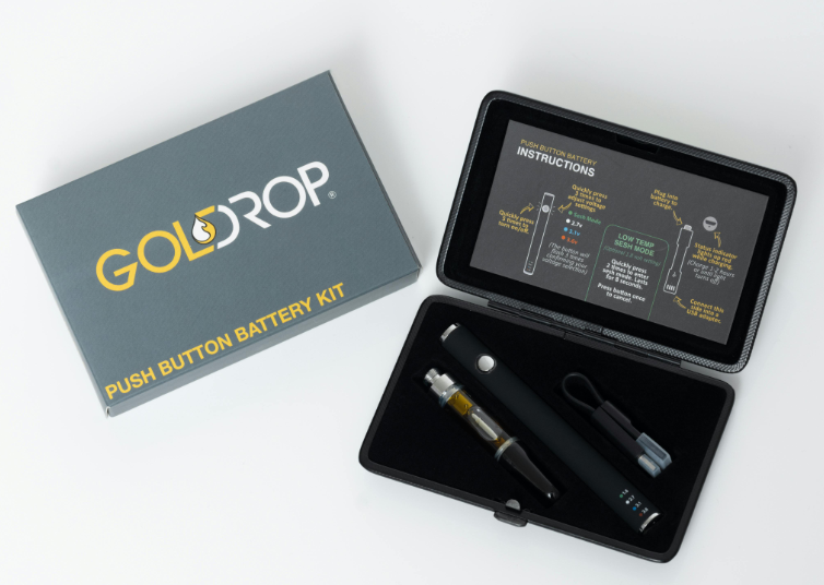Photograph of product: Gold Drop 510 Battery Kit