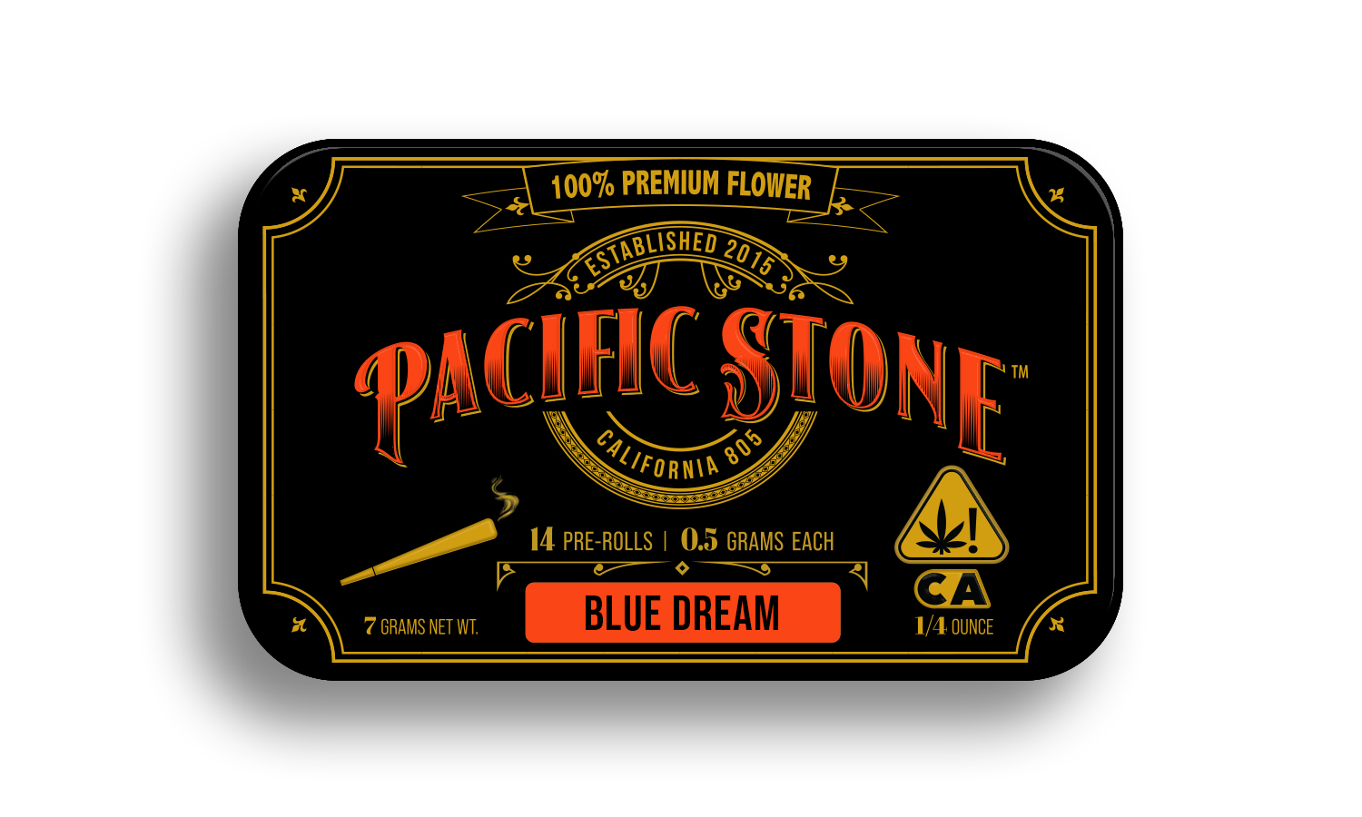 Photograph of product: 14pk - Blue Dream - 7g (S) - Pacific Stone
