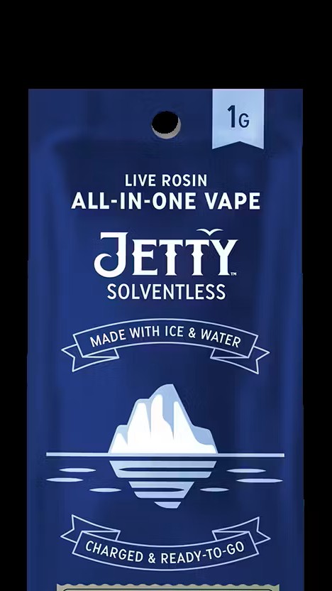 Photograph of product: Jetty | Solventless | Tahoe | Oui'd | AIO