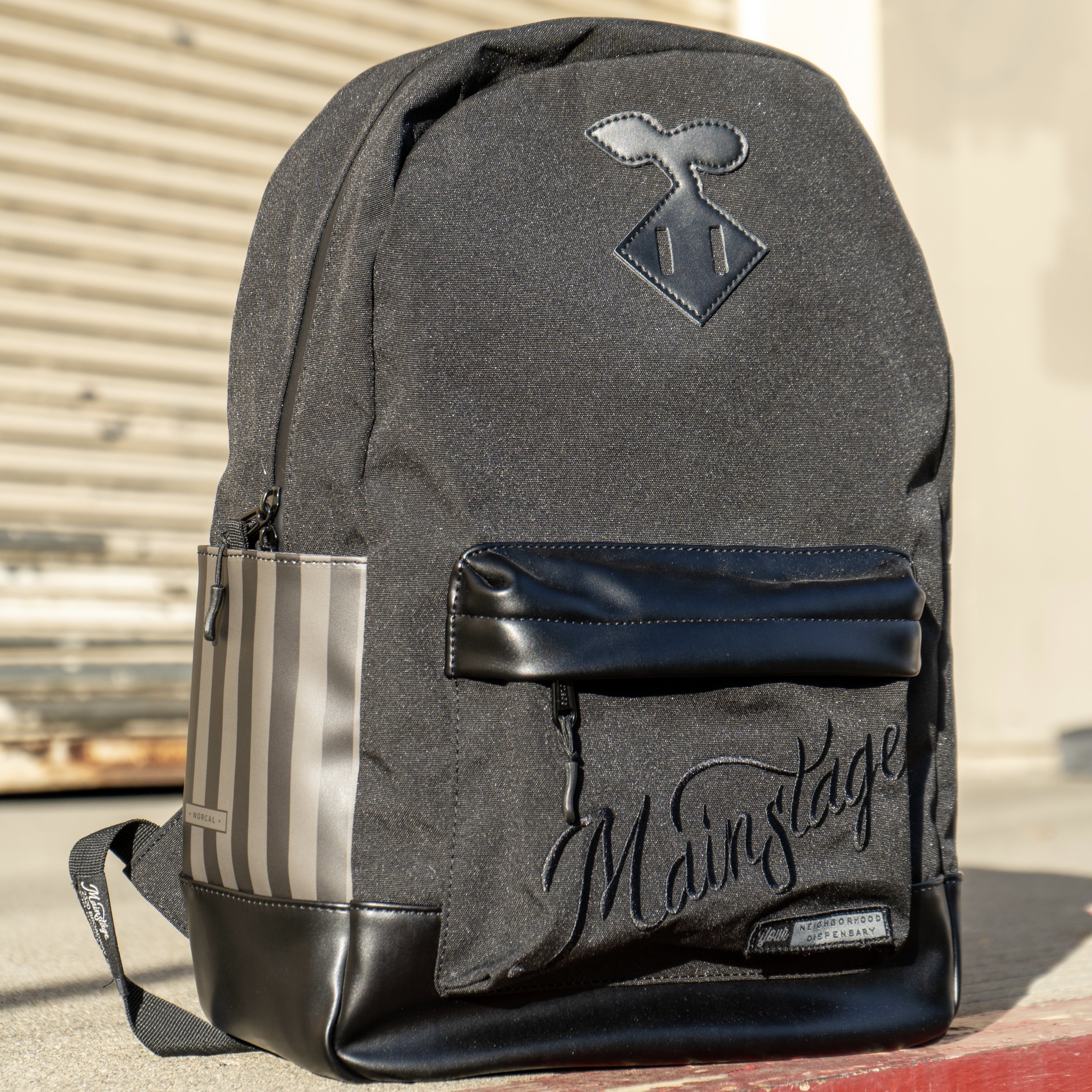 Photograph of product: MAINSTAGE BACKPACK- BLACK