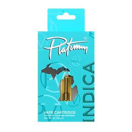 Photograph of product: Platinum Vape - 510 Vape Cart - 1g - Glazed Donut