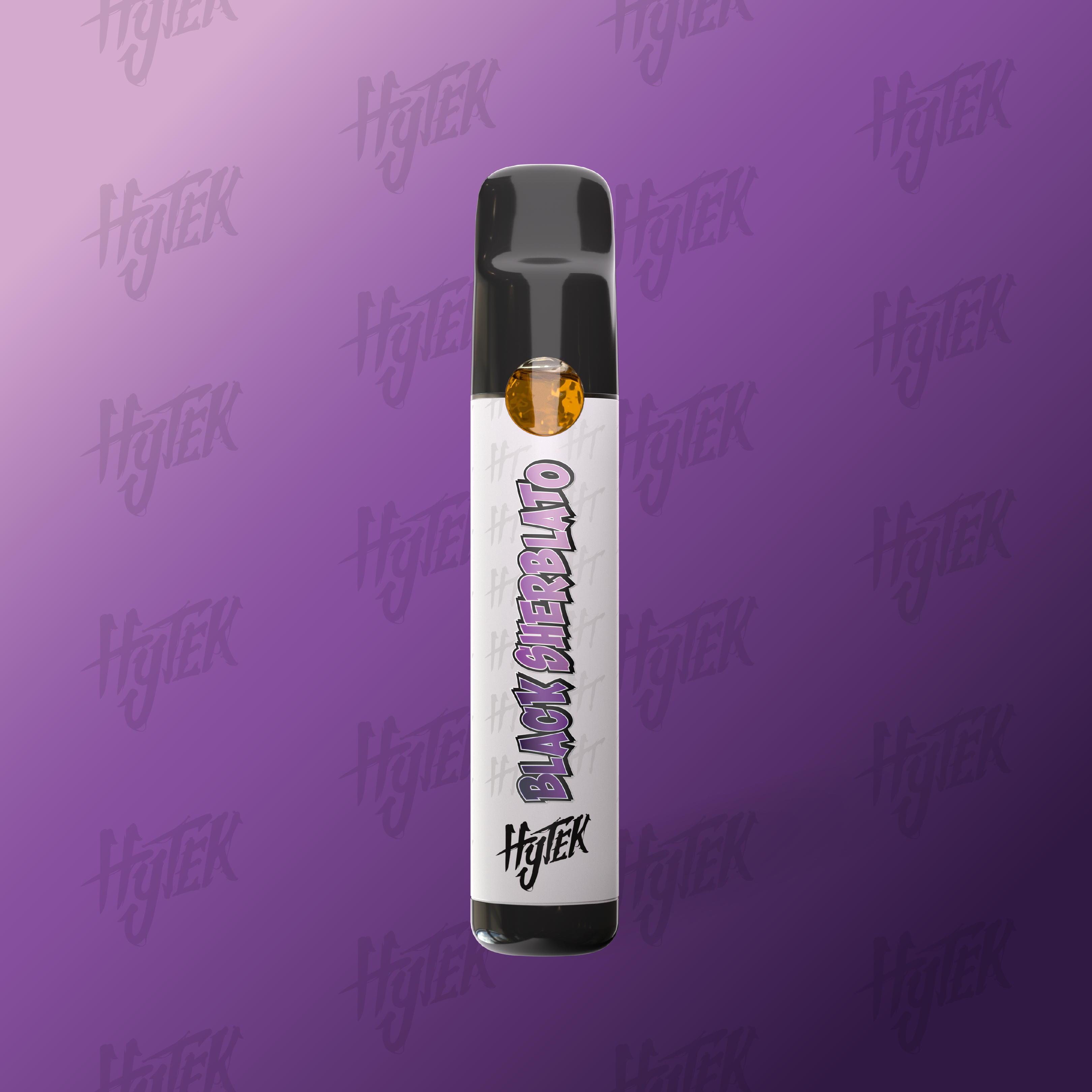 Photograph of product: HYTEK | BLACK SHERBLATO | DISPOSABLE ROSIN VAPE | .5g