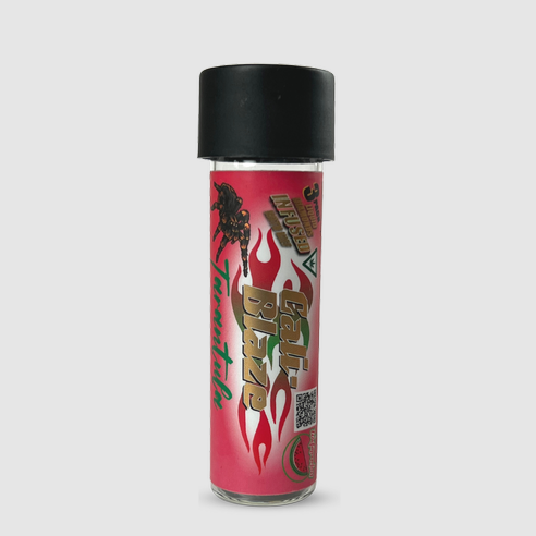 Photograph of product: Cali-Blaze Tarantula - Watermelon (Apple Fritter) Infused 3pk Joints - 3g
