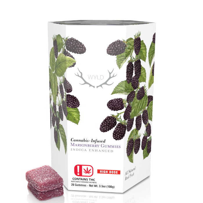 Photograph of product: Marionberry Oui'd Enhanced Gummies | 1,000mg
