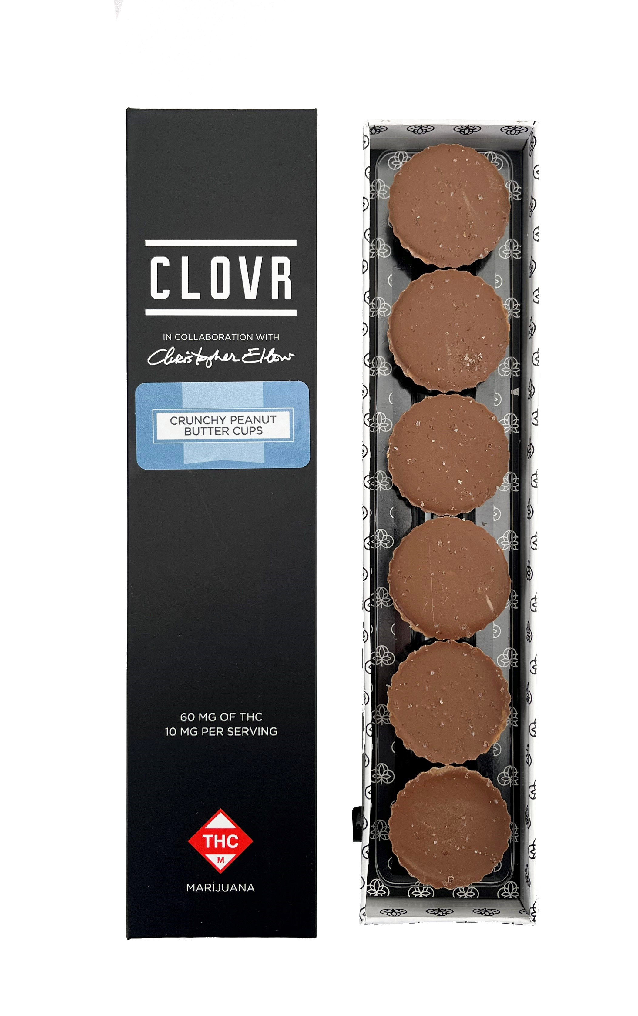 Photograph of product: 10mg 6pk [60mg] | Crunchy Peanut Butter Cups