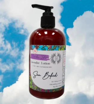 Photograph of product: Sun Baked | Turmeric Lotion | 500: TH-oui:CBD