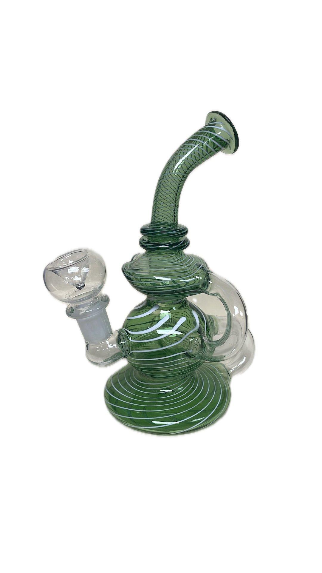 Photograph of product: Glass: Recycler 7 inch