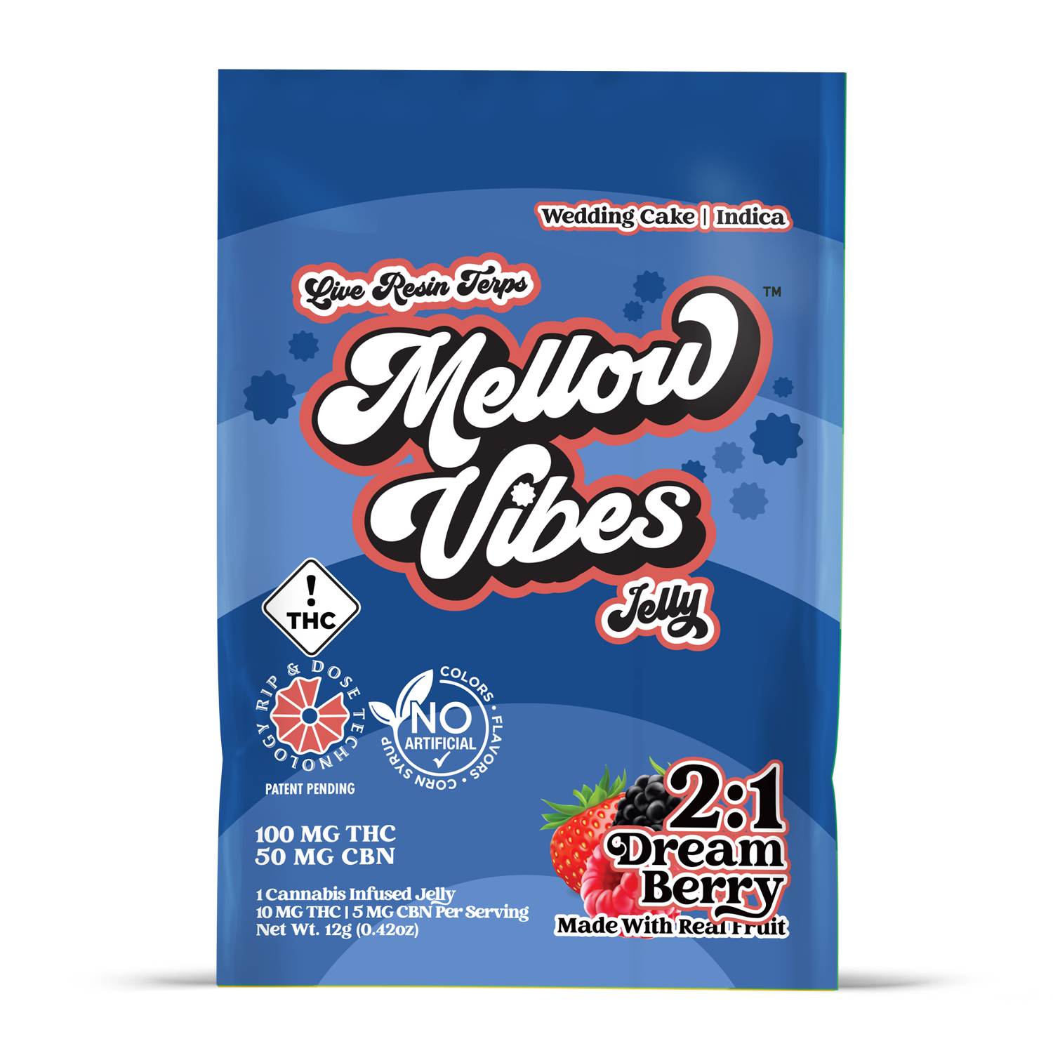 Photograph of Product: Dream Berry Jelly LR Jelly 2:1 (I) 100mg
