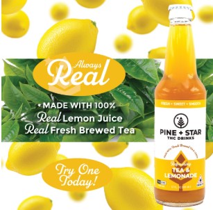 Photograph of Product: Pine & Star - Tea & Lemonade 10mg